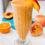  Fuzzy peachy orange smoothie